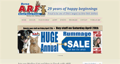 Desktop Screenshot of bereaanimalrescue.com